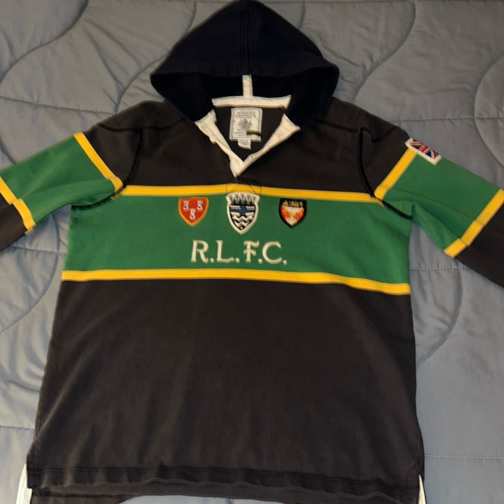 Rugby Ralph Lauren Blue and Cream Jacket